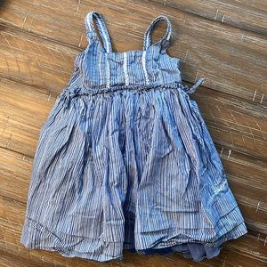 Tommy Hilfiger blue & white stripe dress